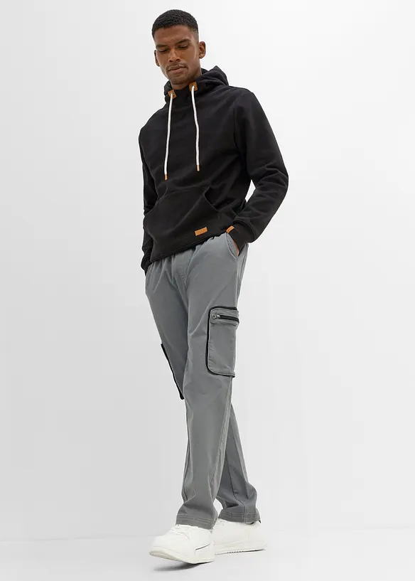 Regular Fit Cargohose mit praktischen Taschen, Straight, bonprix