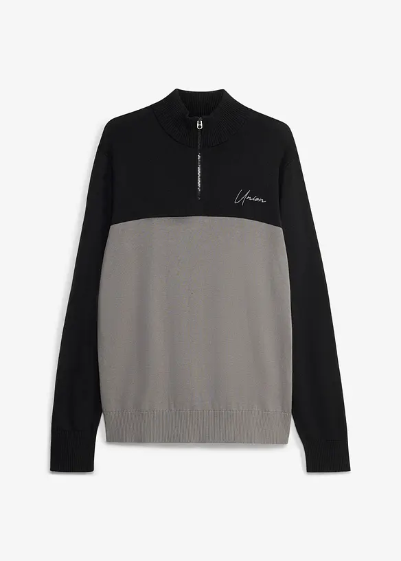 Troyer-Pullover in Regular Fit, bonprix