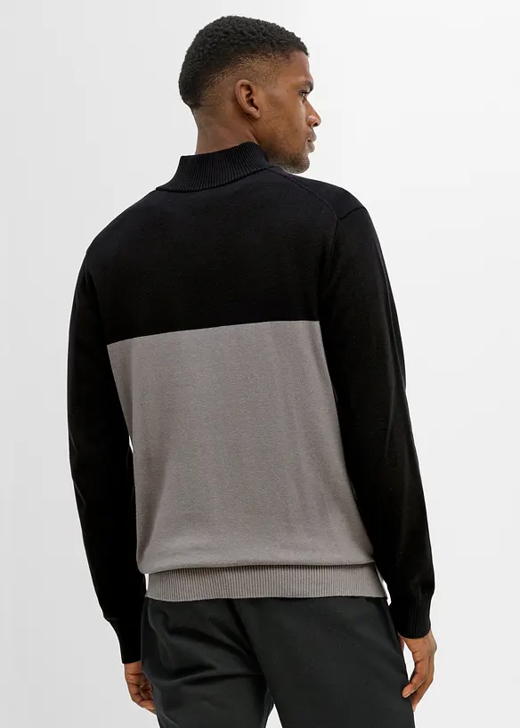 Troyer-Pullover in Regular Fit, bonprix