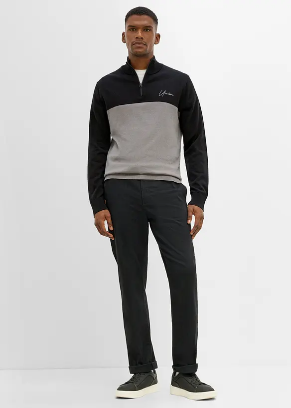 Troyer-Pullover in Regular Fit, bonprix