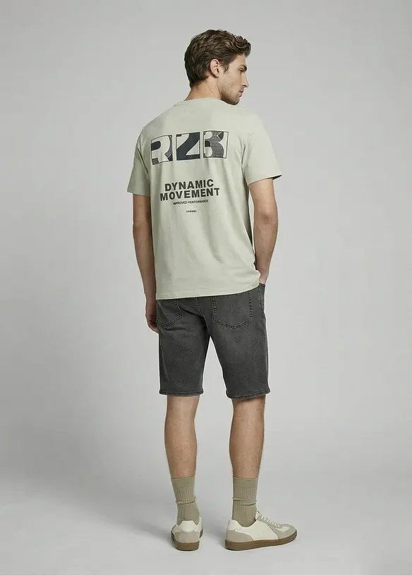 JJ REBEL T-Shirt aus reiner Baumwolle, JJ REBEL
