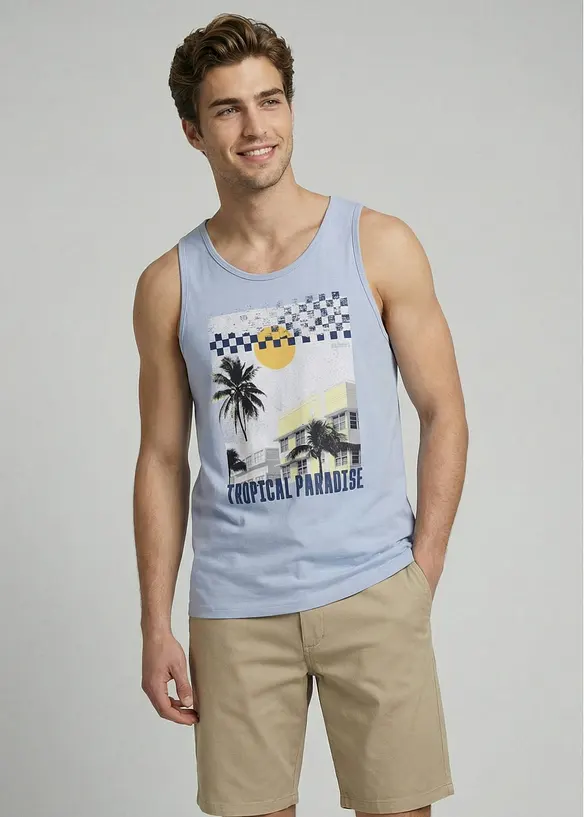 JJ REBEL Muskelshirt aus reiner Baumwolle, JJ REBEL