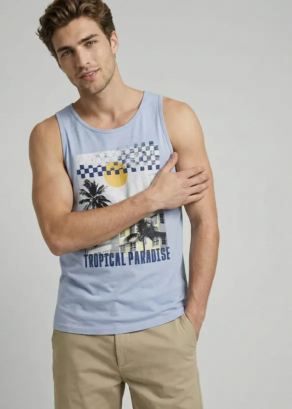 JJ REBEL Muskelshirt aus reiner Baumwolle, JJ REBEL