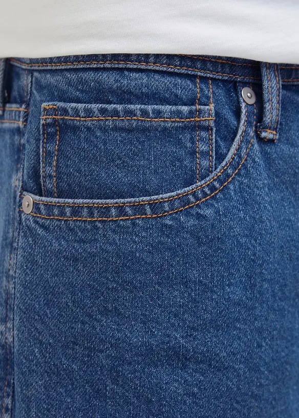 Short en jean JJ REBEL, taille mi-haute, JJ REBEL