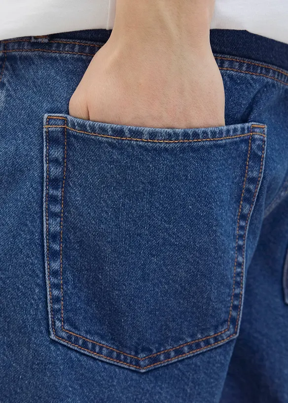 Short en jean JJ REBEL, taille mi-haute, JJ REBEL