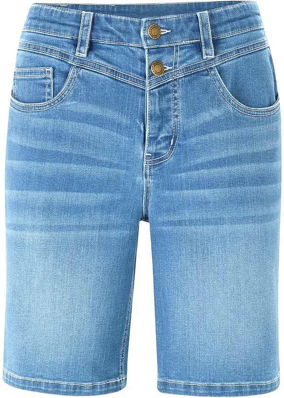 Bermuda en jean extensible, bonprix