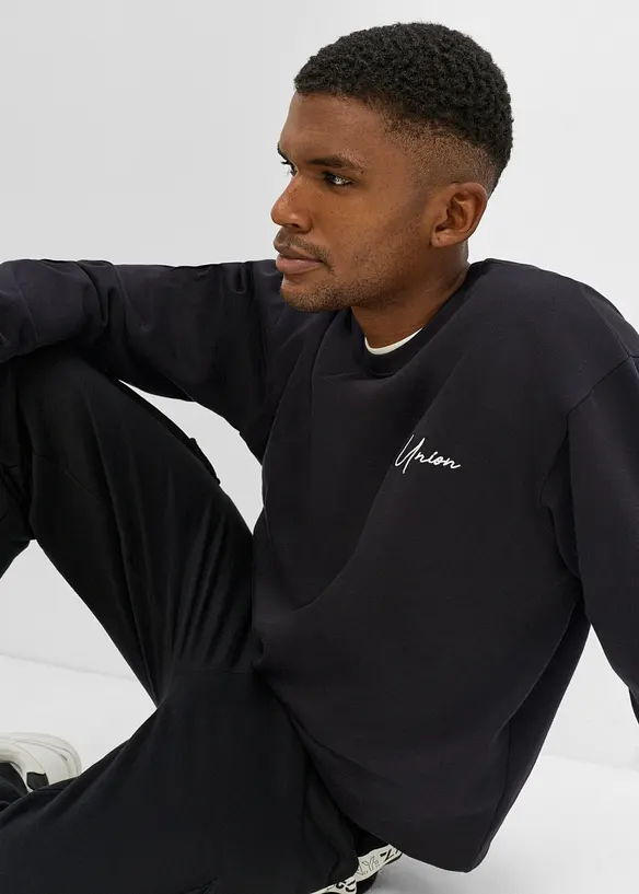 Sweat loose 100% coton, bonprix