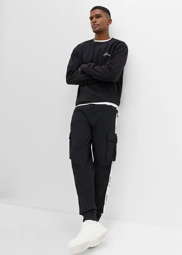 Sweat loose 100% coton, bonprix