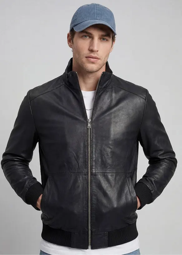 Veste en cuir JJ REBEL, JJ REBEL