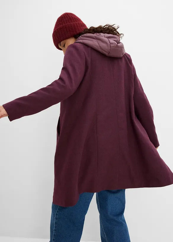 Manteau court d&rsquo;hiver, style 2en1, bonprix