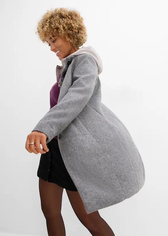 Manteau court d&rsquo;hiver, style 2en1, bonprix
