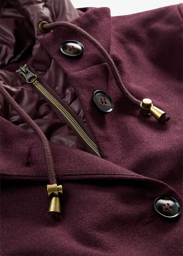 Manteau court d&rsquo;hiver, style 2en1, bonprix