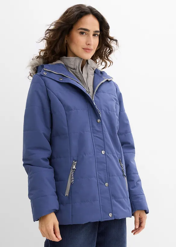 Winterjacke in 2-in1 Optik, bonprix