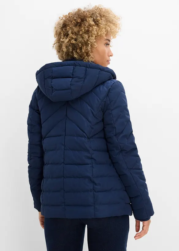 Leichte Steppjacke mit abnehmbarer Kapuze, bonprix