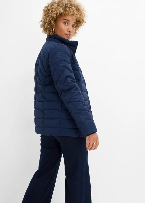 Leichte Steppjacke mit abnehmbarer Kapuze, bonprix