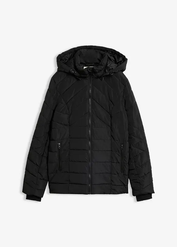 Leichte Steppjacke mit abnehmbarer Kapuze, bonprix