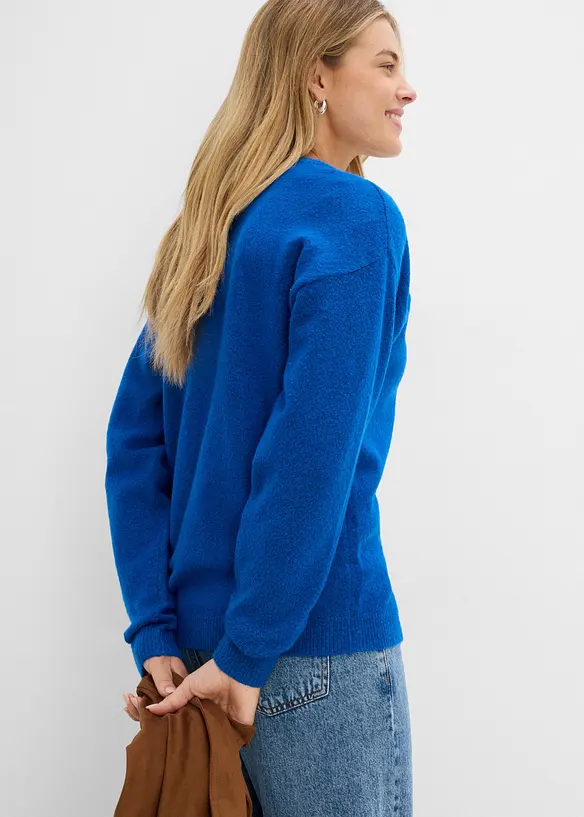 Oversize-Strick-Pullover, bonprix