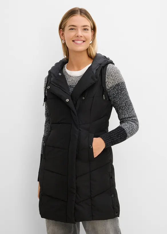 Steppweste aus recyceltem Polyester, bonprix