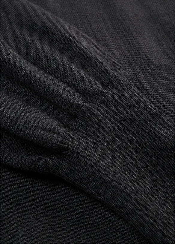 Pullover mit Ballon-&Auml;rmel, bonprix