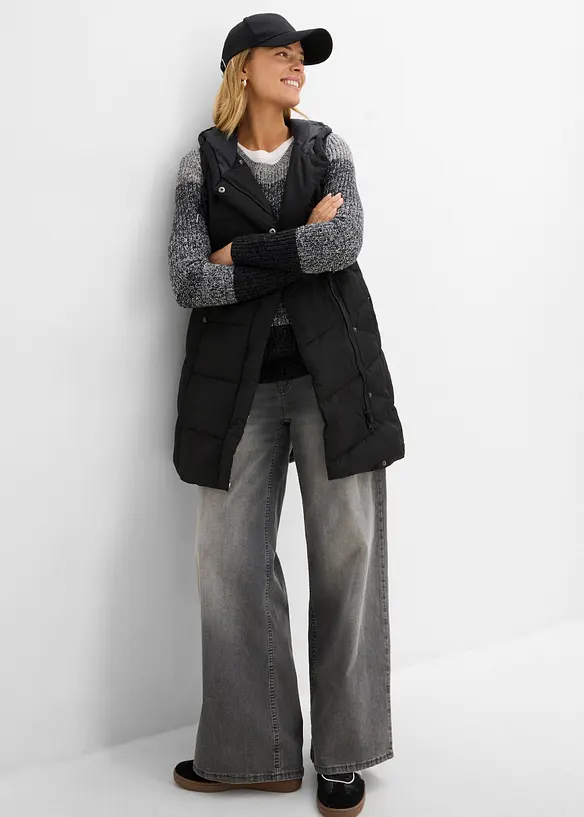 Steppweste aus recyceltem Polyester, bonprix
