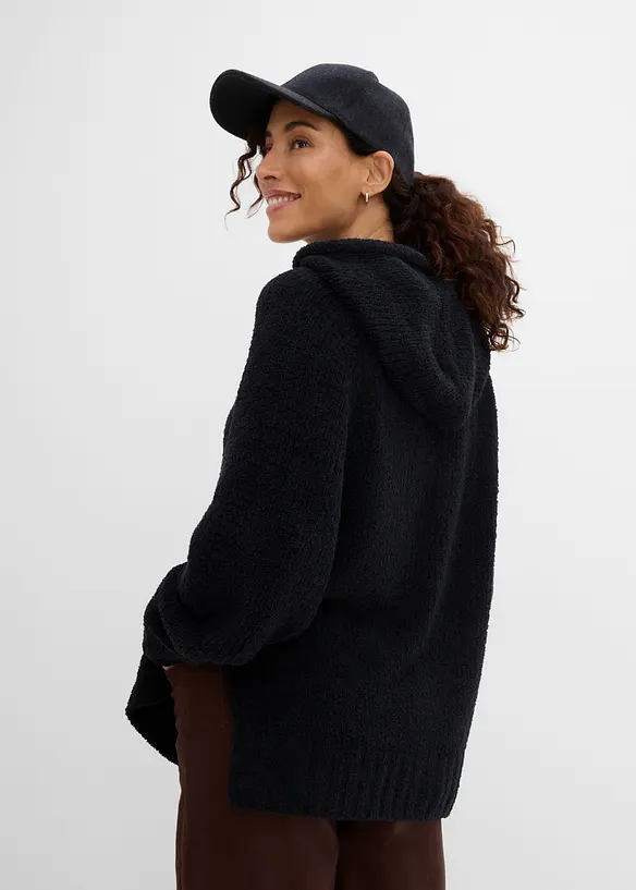 Kapuzenpullover in Teddy-Fleece, bonprix