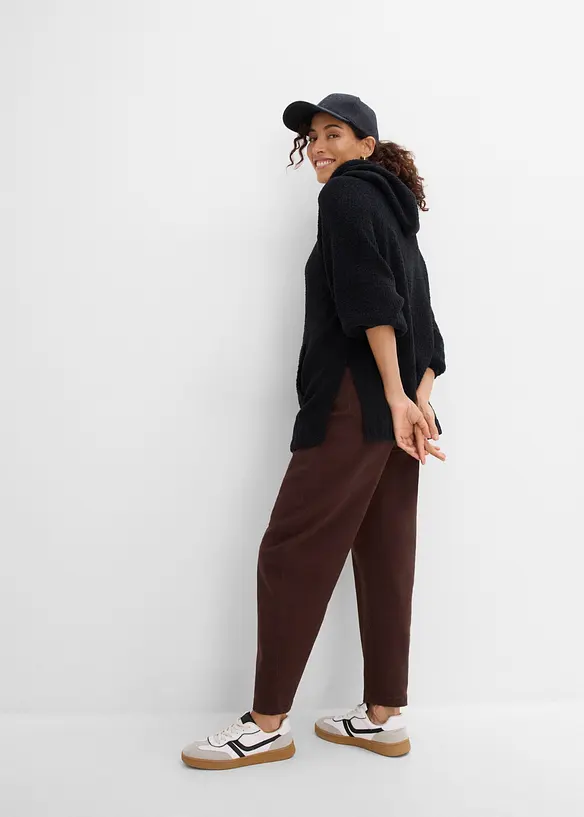 Kapuzenpullover in Teddy-Fleece, bonprix