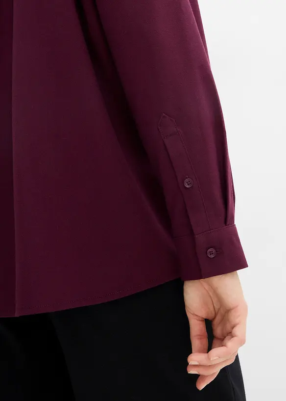 Hemdbluse aus Viskose-Mix, bonprix