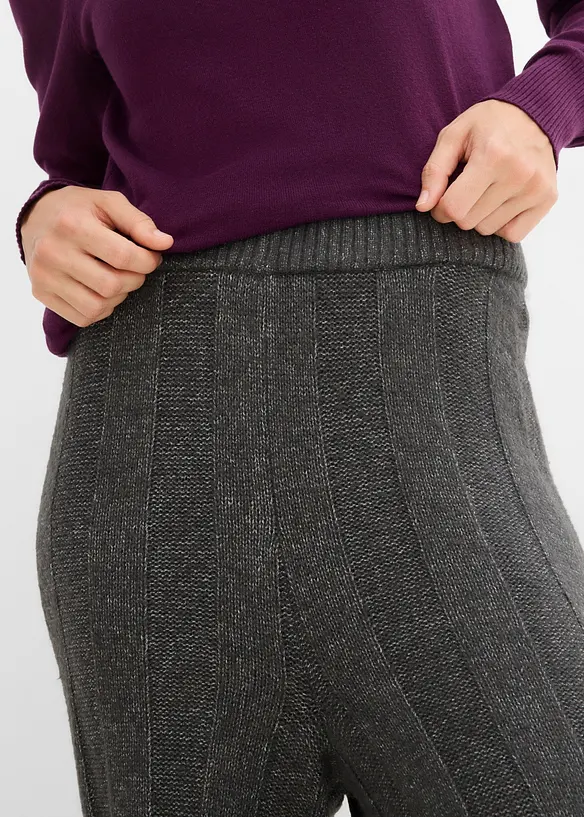 Hose aus Rippstrick, bonprix