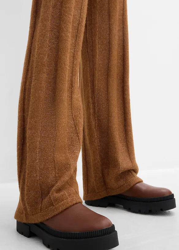 Hose aus Rippstrick, bonprix