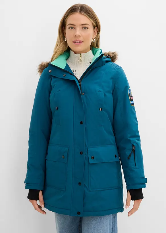 Parka outdoor imperm&eacute;able &agrave; capuche, bonprix