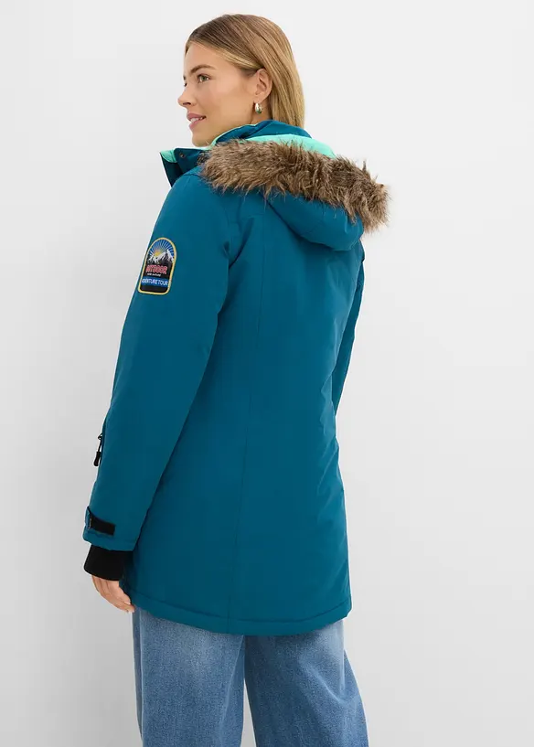 Parka outdoor imperm&eacute;able &agrave; capuche, bonprix