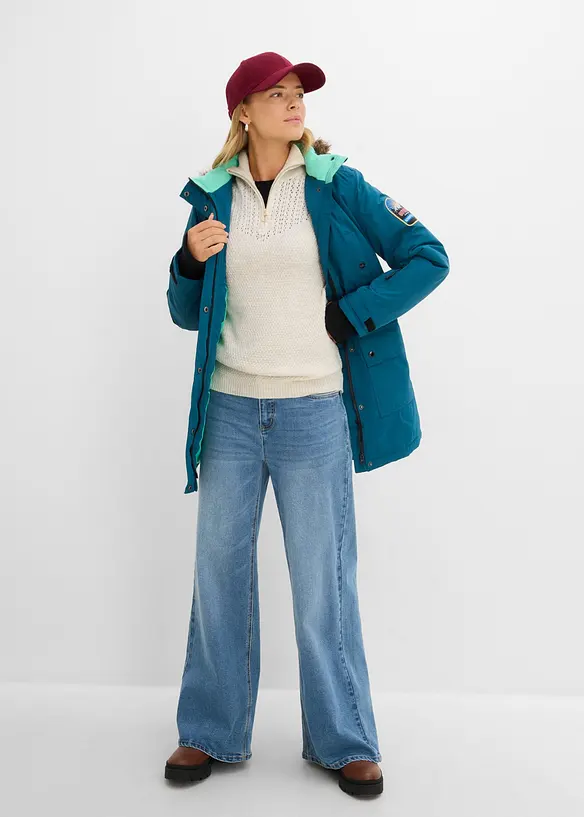 Parka outdoor imperm&eacute;able &agrave; capuche, bonprix