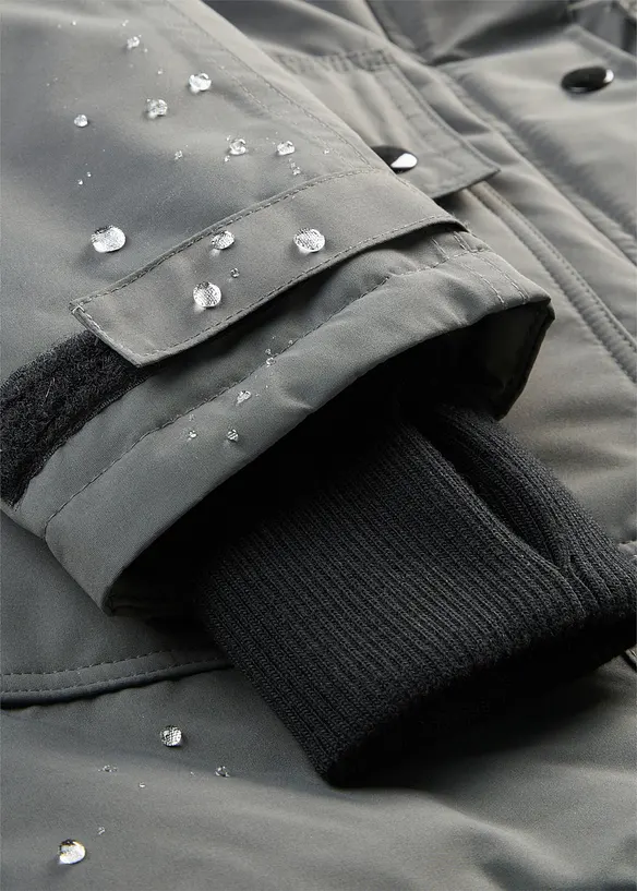Parka outdoor imperm&eacute;able &agrave; capuche, bonprix