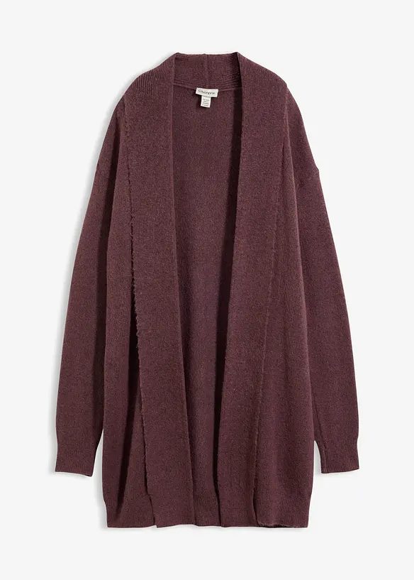 Longstrickjacke mit Schalkragen, bonprix