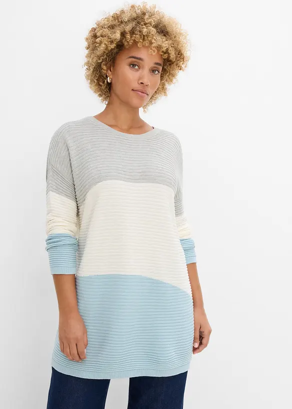 Pull c&ocirc;tel&eacute;, bonprix