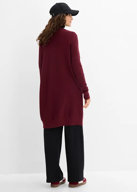 Long-Pullover aus Viskose-Mix, bonprix