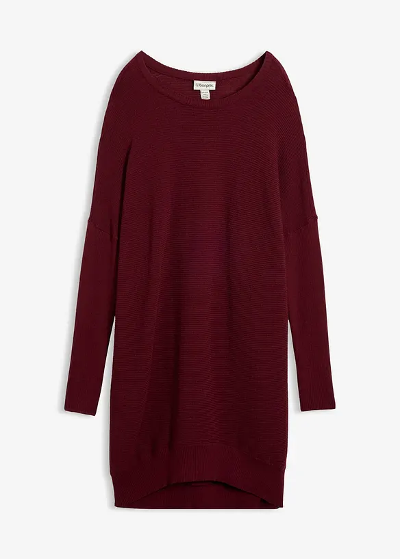 Long-Pullover aus Viskose-Mix, bonprix