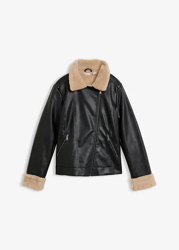 Veste enduite et doubl&eacute;e, bonprix