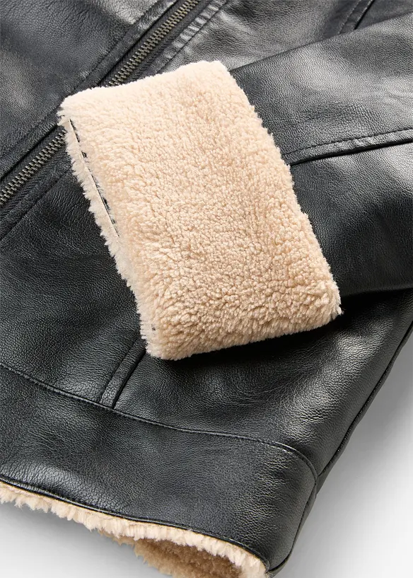 Veste enduite et doubl&eacute;e, bonprix