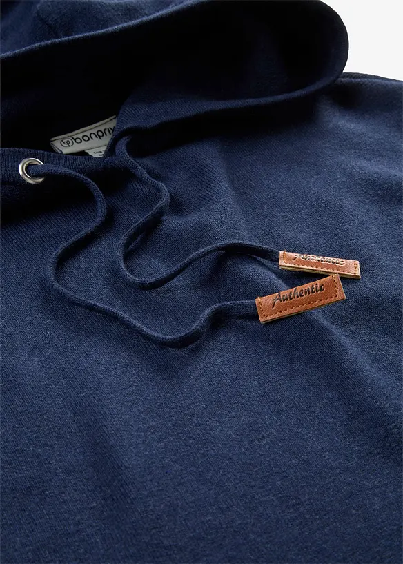 Pull sans manches &agrave; capuche, oversize, bonprix
