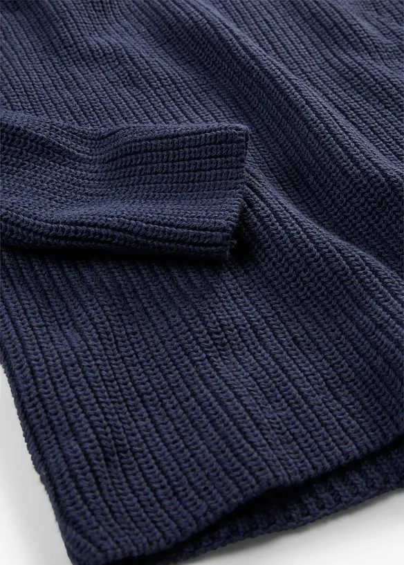 Pull c&ocirc;tel&eacute; 100% coton, bonprix