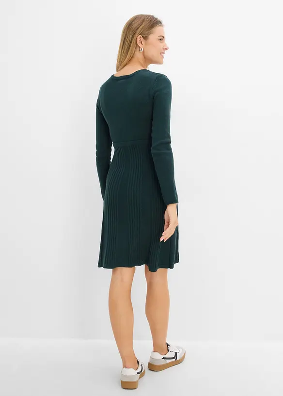 Robe en maille, bonprix