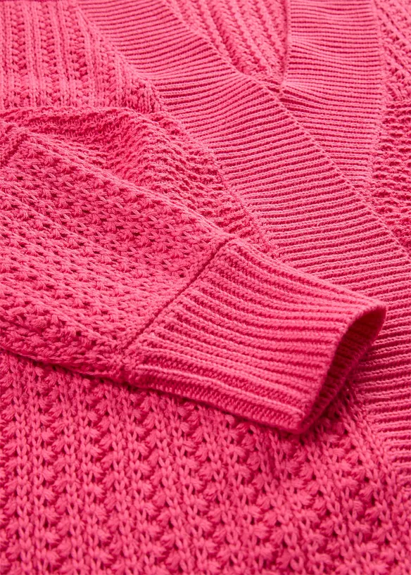 Longstrickjacke, bonprix