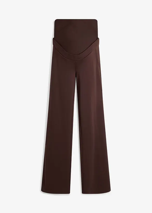 Pantalon de grossesse large en Punto di Roma, bonprix