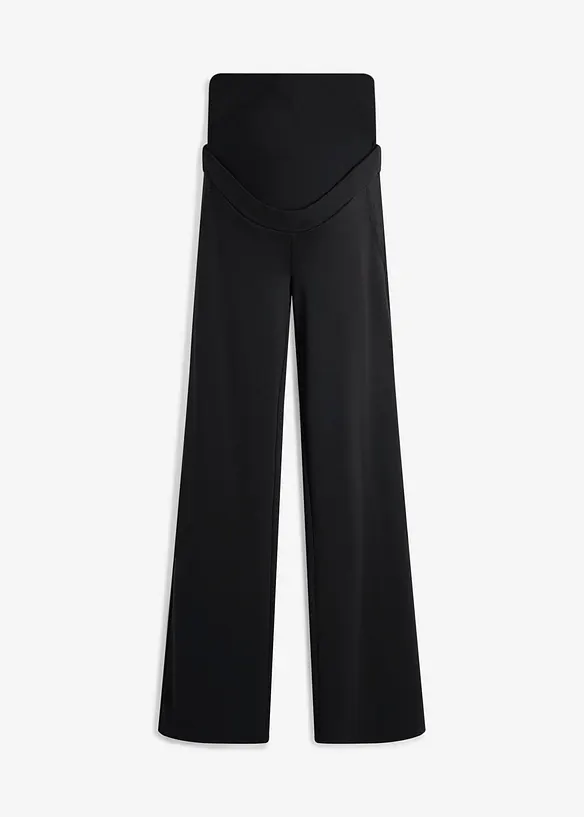 Pantalon de grossesse large en Punto di Roma, bonprix