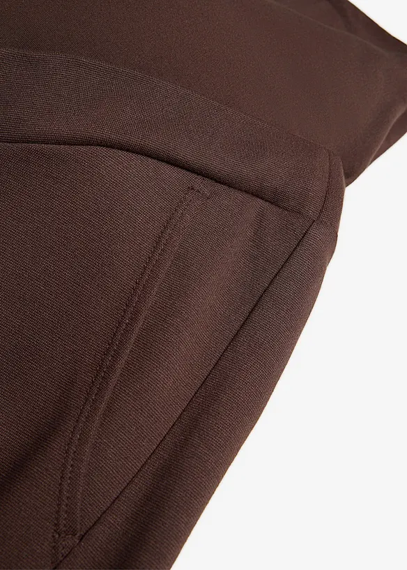 Pantalon de grossesse large en Punto di Roma, bonprix