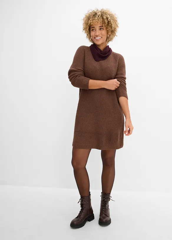 Robe en maille, bonprix