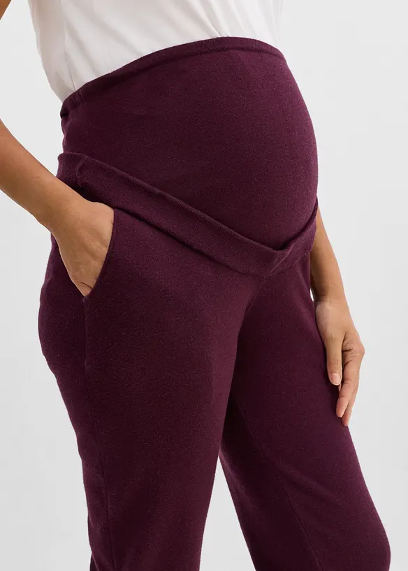 Pantalon de grossesse en maille douce, bonprix