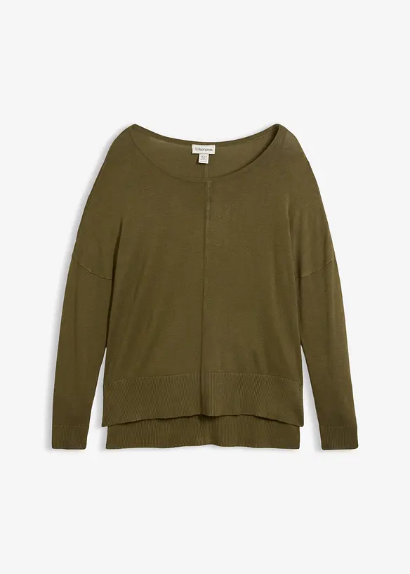 Pull en maille oversize, bonprix