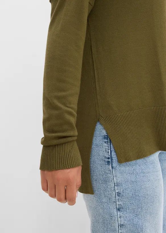 Pull en maille oversize, bonprix